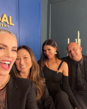 Charlize Theron Instagram - Made some new friends, partied with old friends, celebrated incredibly talented friends, got married. Busy week for me.