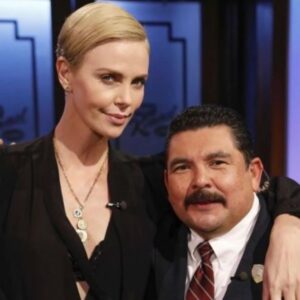 Charlize Theron Instagram - Oh, and I got married!
Love you, honey! ❤️ 
@iamguillermo 
#Guillermotilldeathdouspart
#Oscars