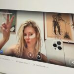 Charlotte McKinney Instagram - FLASH FLOOD WARNING ⚠️ calls for zoom meetings and hiding in the sauna ☔️