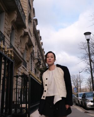 Charmaine Sheh Instagram - You are what you believe yourself to be.
👗 @sacaiofficial
  @lanecrawford
👢 @giuseppezanotti
Styled by @mopiko
Makeup by @katherine_lo1228 
Hair by @lorrainelam @hairculturehk