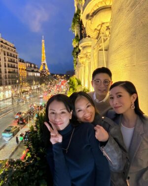 Charmaine Sheh Instagram - Chance made us colleagues. Fun and laughter made us friends. Thank you girls. Another happy trip.
#loveyouall #happytime #paris #goodmemories
