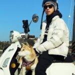 Chen Bolin Instagram - 一起吹吹風 🩵✨