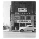 Chloe Bennet Instagram – The Matsuda family posted this sign outside their store in 1942, as they were being forcibly evacuated and moved to incarcerated camps for being Japanese American. Asian Americans no longer have to prove their Americanness. We are redefining and writing our own narrative on what it means and looks like to be an American, starting with this election. thenew.vote ——
 We at @runaapi joined forces with the undeniably fierce team over at @phenomenal to bring you this sweater, inspired by the Matsuda sign. —— 
 (A cute, oversized, socially conscious, politically active, cozy look for fall? Yess pleaseee.)