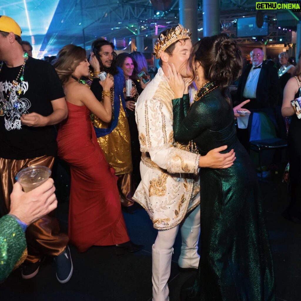 Chloe Bridges Instagram - 2023 highlight // Adam was King of Bacchus for Mardi Gras 👑 thank you to the Krewe of Bacchus and the Brennan family for truly treating us like king and queen - four days of nonstop eating and drinking and having the time of our lives!! A true honor for this new orleanian