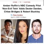 Chloe Bridges Instagram – I have news!!! Thank you @amberruffin #kenny @kelp1031 @nbc I’m so excited. Let’s go make some funnies!