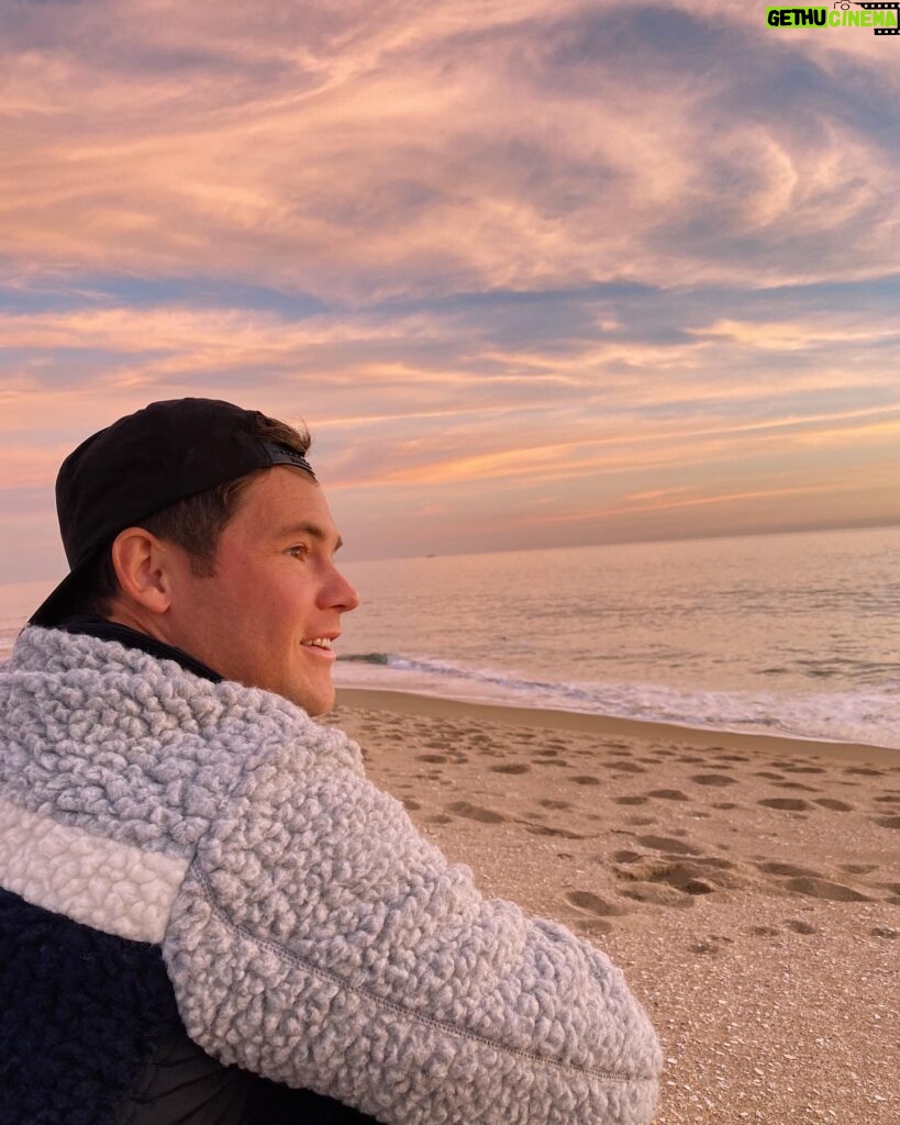 Chloe Bridges Instagram - Happy birthday to this avid watcher of sunsets @adamdevine. Feels like yesterday we were celebrating your 31st and now it’s your 40th and I love you more everyday