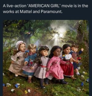 Chloe Fineman Instagram - Heard about this “American Girl Doll” movie being made… been a Samantha since day 1 winks winks ;)