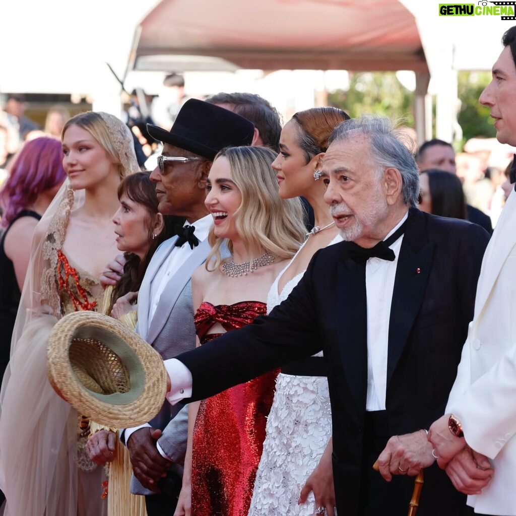 Chloe Fineman Instagram - Bravo Bravo!! @francisfordcoppola @megalopolisfilm Can’t wait for you to see this film!! These people are my actual heroes and they made a work of ART ❤️ 📸 @gettyimages