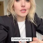 Chloe Fineman Instagram - I can’t stop watching Greta Gerwig interviews ❤️ (work in prog) #gretagerwig #barbie