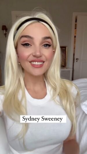 Chloe Fineman Instagram - Does this have romcom energy? 
@sydney_sweeney 💖  #workinprogress