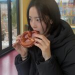 Choi Ye-bin Instagram - @discoveryexpedition_kr #디스커버리패딩 #디스커버리롱패딩 #레스터g패딩