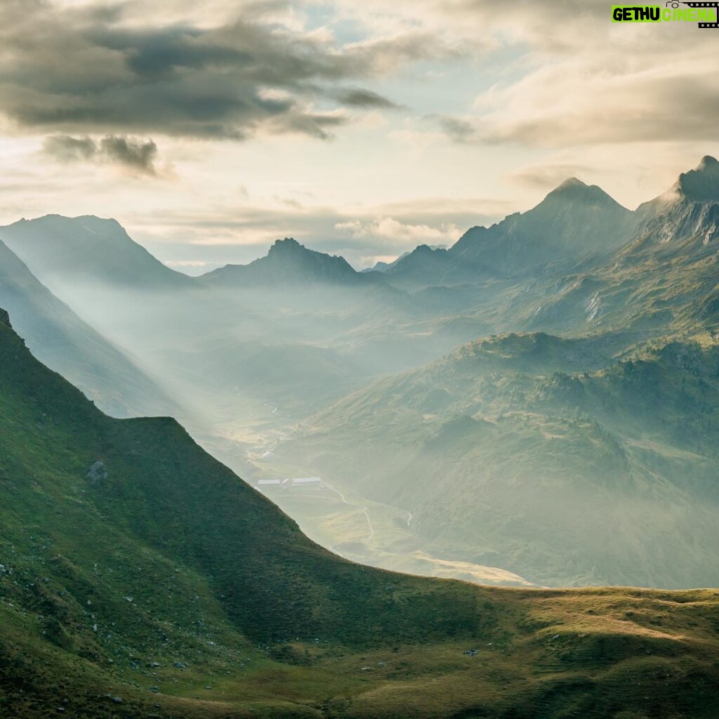 Chris Burkard Instagram - It’s wild to consider the amount of life these mountains have witnessed throughout different chapters in the history of the world... Hannibal leading the Carthaginian army across the alps in 218 BC to the development of alpinism and years of brave people ticking off first ascents with only rudimentary gear and a strong will. Every time I set foot in them.. it invites a way of life that encourages constant awareness without distraction. You have to pay attention to your surroundings but you also feel at peace with that rhythm of life - something I find harder to achieve surrounded by man made structures. These images come from 2016 on a perfect day in the Swiss alps.. gazing down at Lake Ritom with a bit of disbelief at our luck finding a glassy lake with a backdrop more like a painting than reality…