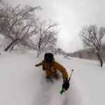 Chris Burkard Instagram - I’m so lucky to have found a place like Japan in my life... Ever since my first trip I have returned every year. In many ways it has offered a reset to my year and a slight distraction from the chaos of life. I’ve chased typhoon swells here, documented every single body of water touching these islands and made the winter pilgrimage for powder the last 5 winters. Every trip leaves me with a renewed spirit and gratitude for this culture, the food and most importantly my dear friends who keep inviting me back. Thanks @iwanairesort family for another special season. And for making this wannabe skier feel cool for a moment. @pocsports @66north