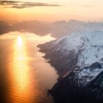 Chris Burkard Instagram - Stretching between the shores of Alaska and Russia, this chain of 14 volcanoes and 55 smaller land masses make up what is known as the Aleutian Islands… one of the most remote and difficult landscapes I’ve photographed - due to the harsh storms the frequent the Bering sea that often shrouds them in thick clouds & fog. In the past, I had set out to these islands with the goal of surfing in mind.. but in 2018, I received a grant from Conservation International to document the Alaska Maritime Wildlife Refuge - focusing more on showing the scope of the landscape and it’s largely undisturbed beauty. We caught a window in the weather - so I grabbed my camera & jumped in a small plane… resulting in some of the most unforgettable aerial views of my career.