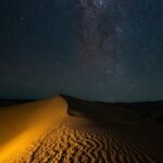 Chris Burkard Instagram - A behind the scenes of my favorite shoot in 2023. I place a heavy emphasis on personal experience over everything else. That’s what drives me to share things and even choose what I would define as a “favorite” moment from shooting this year. This assignment for @natgeo in Death Valley was probably the most near and dear to me because it just felt like play. Like a couple people having fun with cameras and lights creating images. @jeffreybrundage & @mitchellquiring joined me on this project and we hiked through the dunes till early morning looking for a perfect comp. We set up the @sonyalpha a7s with the 20mm f1.4 and literally just played around with exposure and lights until we made something we were happy with. This is what I love most about photography.