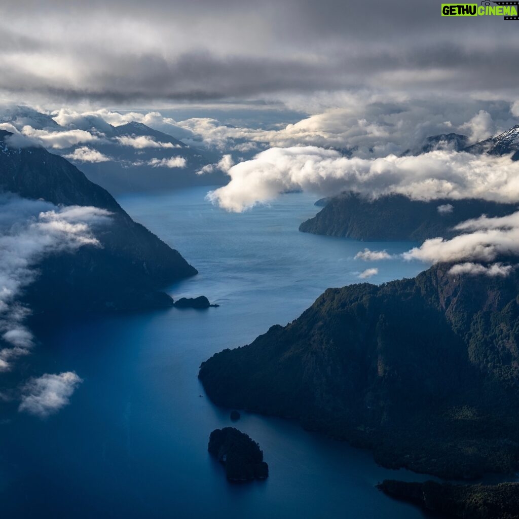 Chris Burkard Instagram - Everyone has different reasons for pursuing the remote regions on our planet.. but one common denominator remains of the unmistakable feeling of awe when a landscape like this one stretches in front of you... bringing a sense of smallness and inviting you into details both large and small, teeming with life as these fjords in Patagonia often are. Getting “lost” in vast places like this one always feels like a step towards finding myself these days - something I hope to inspire others to also do. Shot while on a beautiful flight with @aeroalerce from the copilot’s seat of a Husky during an assignment for @elevenexperience last fall in Chile.