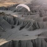 Chris Burkard Instagram - Utah, 2019 I’ve been taking road trips to this part of the country as long as I can remember… The canyons and high Desert textures have a lot of sentimental value & mystery for me, leading me to keep coming back to explore various corners of the state and try to see it from several different perspectives. Paragliding, in my opinion is one of the best ways to take in the landscape with unencumbered views (aside from your legs dangling hundreds of feet up) perfect for a photographer & gives you an exciting but peaceful experience…. Feels about as close to bird’s eye as you can get