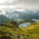 Chris Burkard Instagram - It’s wild to consider the amount of life these mountains have witnessed throughout different chapters in the history of the world... Hannibal leading the Carthaginian army across the alps in 218 BC to the development of alpinism and years of brave people ticking off first ascents with only rudimentary gear and a strong will. Every time I set foot in them.. it invites a way of life that encourages constant awareness without distraction. You have to pay attention to your surroundings but you also feel at peace with that rhythm of life - something I find harder to achieve surrounded by man made structures. These images come from 2016 on a perfect day in the Swiss alps.. gazing down at Lake Ritom with a bit of disbelief at our luck finding a glassy lake with a backdrop more like a painting than reality…