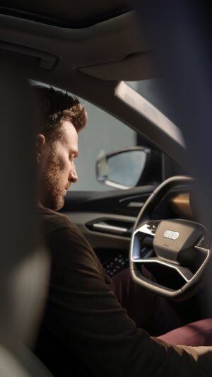 Chris Evans Instagram - Yes, you can drive it @ChrisEvans. Up to 625 kilometers to be exact. 

Experience exceptional range and #VorsprungDurchTechnik with the all-new, fully electric Audi Q6 e-tron. #Q6etron

#Audi #eMobility
——
*Audi Q6 e-tron quattro: Combined electric power consumption in kWh/100 km: 19.6-17.0; combined CO₂ emissions in g/km: 0. CO₂ class: A.