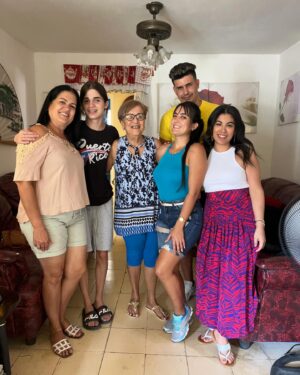 Chrissie Fit Instagram - While in Cuba, I visited the town where the Fit family was from, Guanabacoa. I met the few relatives we still have there, whom I’ve only ever spoken to through WhatsApp. They treated me with such love, kindness, and care. It was like I’d known them all my life. Thankfully, the woman who now lives in my family’s old home (pictured here) was happy to give us a tour inside. 

While the house has changed and deteriorated with time, I can still picture where my grandfather played dominos on the front porch and where the Christmas tree was set each year — in front of the three columns in the living room, now partially blocked by new stairs. I only cried like, five times. 

Picture Descriptions:
1 & 2. The Fit Family Home - Where my grandfather, grandmother, dad, uncle, great grandfather, great grandmother, great aunts, and great uncle lived (a total of 9 Fits!). 
3. The living room 
4. The back of the house
5. Some of my remaining family in Cuba 
6. My uncle dressed as a ______ (any guesses?) and my grandfather (second from the right) with his friends 
7. My dad when he was a baby in Guanabacoa 
8. Cine Teatro Carral - The now abandoned movie theater where my grandfather watched what would become his favorite movie, King Kong
9. What was once the courthouse in Guanabacoa where my grandparents got married, now in ruins
10. My grandfather’s favorite niece, resembling my grandfather 

#Cuba #ReturnToMyRoots #CubanHeritage #Guanabacoa #FamilyHistory #FamilyHome #Family