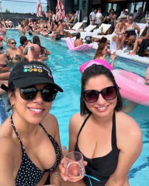 Chrissie Fit Instagram - We got rowdy in #Nashville for my dear friend @emily_a_pierce’s #bachelorette! What a blast and what a bride! Yeehaw 🤠 (I used this emoji so much in the last 3 days). #NashBash #LetsGetNashty #MidnightRodeo