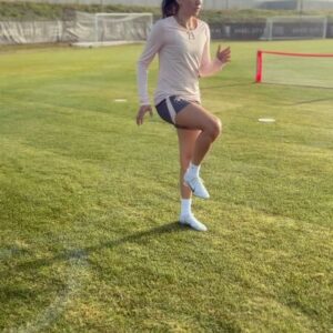 Christen Press Instagram - Look out world she’s on the move !