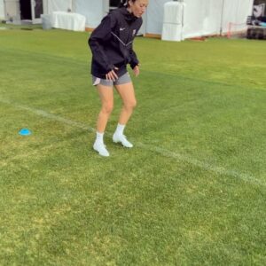 Christen Press Instagram - Look out world she’s on the move !