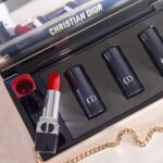 Christian Serratos Instagram - How cute is the Rouge Dior Minaudière Clutch?! So chic and perfect for touch ups on the go. @DiorBeauty @DiorBeautyLovers @Dior #RougeDior