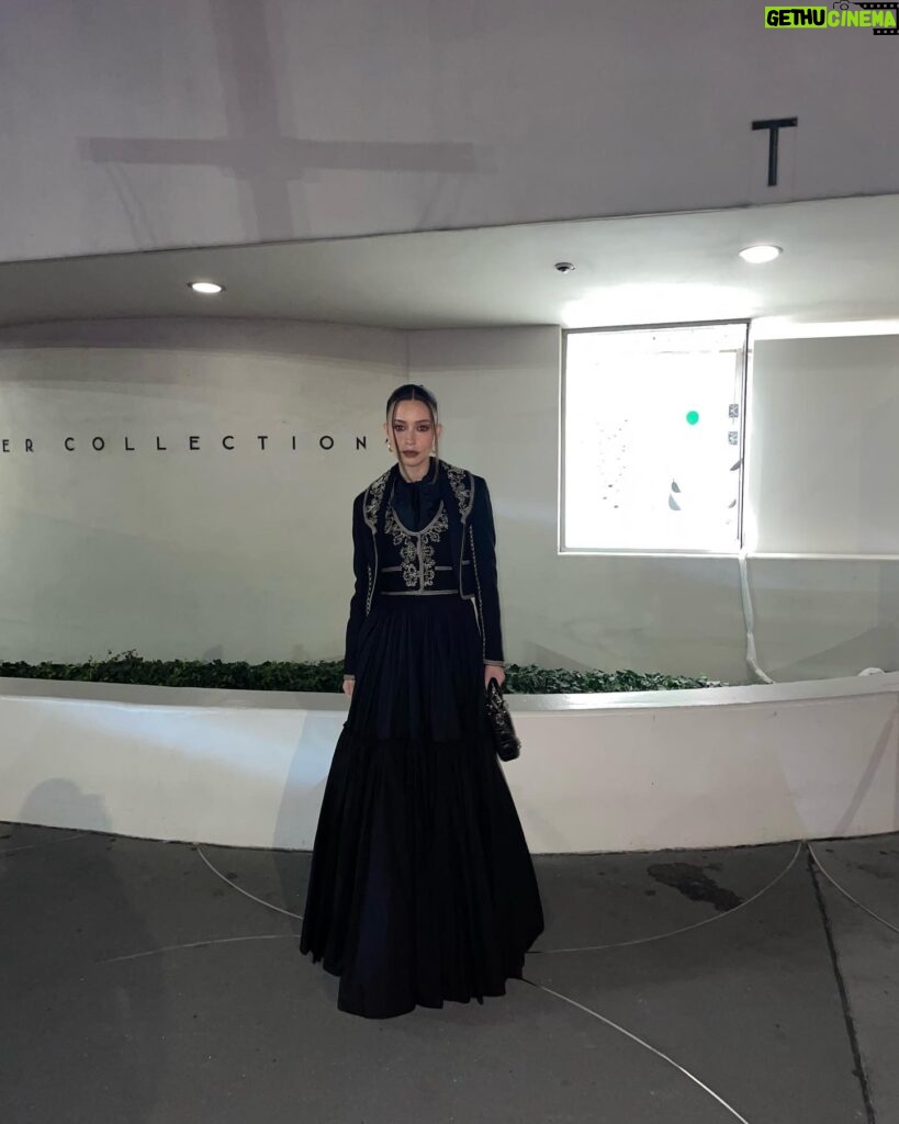 Christian Serratos Instagram - What a beautiful night with @Dior and @Diorbeauty at the Guggenheim #GIG2022