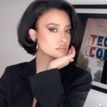 Christian Serratos Instagram - Change is 🔥🔥 @christianserratos 🔥🔥 cut @adamcampbellhair color @colorbymattrez style @jerrodrobertshair #makeupbyjennakristina using @diorbeauty #christianserratos #diorbeauty