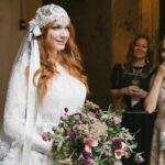 Christina Hendricks Instagram - Thank you @people for your lovely article on our magical wedding. You can see how we are beaming! @katyakatyalondon @napoleonhouseweddings @sharime_kayla @emilysullivanevents @clairepettibone @sberardweddings @steadig @newgroovebrassband @trulyhaute