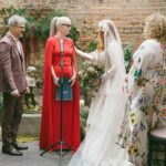 Christina Hendricks Instagram - Thank you @people for your lovely article on our magical wedding. You can see how we are beaming! @katyakatyalondon @napoleonhouseweddings @sharime_kayla @emilysullivanevents @clairepettibone @sberardweddings @steadig @newgroovebrassband @trulyhaute