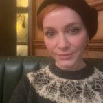 Christina Hendricks Instagram - What could be more beautiful than Scotland at Christmas??? @gleneaglestownhouse @edinburghcastle @royaloakedinburgh