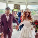 Christina Hendricks Instagram - My mother has Alzheimer’s and was not able to come to New Orleans for our wedding, so we brought the wedding to her yesterday in our backyard. My mother has always been my best friend and there was no way we weren’t going to share our love and celebrate with the biggest supporter and cheerleader in my life. When you are living so in the moment, so in the present, it is so important to have beauty and love and happiness around you. This time we had flower girls and dogs and more wonderful friends join us. @garbage surprised us with a Scottish wedding twist to this ceremony and it was another perfect day. @gillyflowersla made beautiful arrangements inspired by our New Orleans wedding and who wouldn’t want to wear their wedding dress twice!!! @katyakatyalondon @clairepettibone #alzheimers