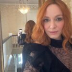 Christina Hendricks Instagram - Sees #Poorthings once. #hollywaddington @hollywaddingtoncostume