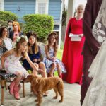 Christina Hendricks Instagram - My mother has Alzheimer’s and was not able to come to New Orleans for our wedding, so we brought the wedding to her yesterday in our backyard. My mother has always been my best friend and there was no way we weren’t going to share our love and celebrate with the biggest supporter and cheerleader in my life. When you are living so in the moment, so in the present, it is so important to have beauty and love and happiness around you. This time we had flower girls and dogs and more wonderful friends join us. @garbage surprised us with a Scottish wedding twist to this ceremony and it was another perfect day. @gillyflowersla made beautiful arrangements inspired by our New Orleans wedding and who wouldn’t want to wear their wedding dress twice!!! @katyakatyalondon @clairepettibone #alzheimers
