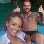 Christina Milian Instagram - Feels like we’ve been here before 🙇‍♀️ or maybe it’s déjà-vu? ❤️‍🔥😉 #ThenAndNow #inanotherlife #justforfun