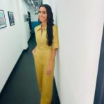 Christine Lampard Instagram – See you tomorrow on @lorraine for my last day of the summer ☀️ jumpsuit from @insidejigsaw