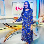 Christine Lampard Instagram – Loved my time on @lorraine the past few weeks! Thanks for all your messages.  @ranvirtv will be in the hot seat on Monday ❤️