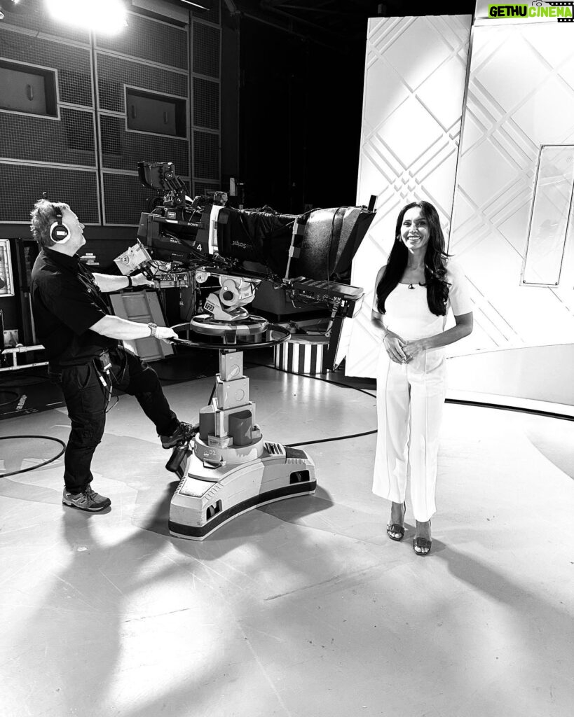 Christine Lampard Instagram - See you back on @lorraine on Wednesday! (Action camera shot courtesy of Darren 😀)