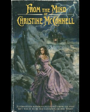Christine McConnell Instagram - In 2019 I commissioned this painting by one of my very favorite artists @paulmannart 
He of course exceeded anything I had hoped for and I just finally had a chance to add the type and aging to the digital copy 🎉
I asked for something that looked just like one of those old gothic paperbacks…
The last image collage are the examples I sent him ✨🤩✨