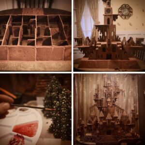 Christine McConnell Instagram - Merry Christmas Eve!! ✨🎄✨

This is my 2016 100% edible Christmas project and I can’t wait to create what I have planned for 2021 🎉🔥🎉