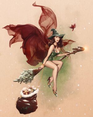 Christine McConnell Instagram - My 2020 Christmas Card ✨
🎄🕷🎄