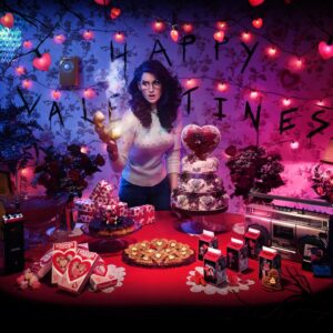 Christine McConnell Instagram - A dark and creepy Valentines Day episode of ‘From the Mind...’ is coming to Patreon this week!
☠️🎁☠️ These images are from a ‘Stranger Things’ themed Valentine’s Day project I did for @FoodDotCom the year that show first came out 🎉😍🎉