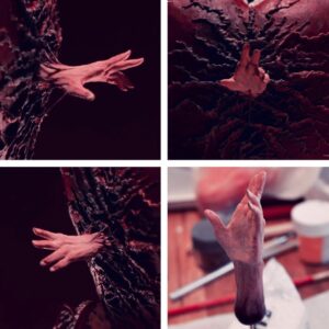 Christine McConnell Instagram - A dark and creepy Valentines Day episode of ‘From the Mind...’ is coming to Patreon this week!
☠️🎁☠️ These images are from a ‘Stranger Things’ themed Valentine’s Day project I did for @FoodDotCom the year that show first came out 🎉😍🎉