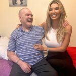 Christine McGuinness Instagram - My dad making my heart smile 🥰 It still feels like a dream seeing him happy and healthy, we just don’t stop laughing together! He is so full of life now, very proud daughter ❤️ #AnythingIsPossible #AddictRecovery #ThisIsHappiness #Grateful #Blessed #Proud