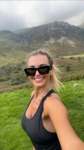 Christine McGuinness Instagram - Whatever makes you uncomfortable is your biggest opportunity for growth 🌱 Get out of your head and out of your comfort zone, There is a big beautiful world out there for you to enjoy 🌍 PILGRIMAGE ⛰️ BBC 29th March #neurodivergentcelebrationweek