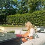 Christine McGuinness Instagram - Mama cam is oozing calm rn ☺️📸 I love calmness in my life. I love those moments of silence and peace where there’s just stillness and me. I love having time for intentional slowness and gratitude. I love when my nervous system is at ease 🧘‍♀️