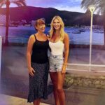 Christine McGuinness Instagram - A little mummy mini break with my mum has been the best chill and self care a girl could wish for 🥰❤️ “They say I’m a dreamer, but I’m not the only one” 🥹 I get my dreamy head from her ☁️🤍☁️