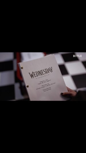 Christopher Lloyd Instagram - Hello darkness, my old friend…🖤👀 @wednesdaynetflix